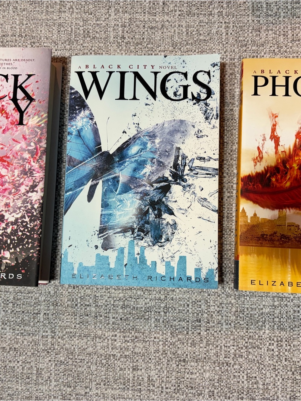 Black City Series- Black City, Wings, Phoenix